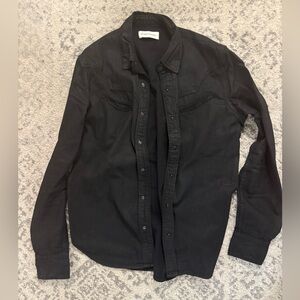 Six Week Residency men’s black western shirt